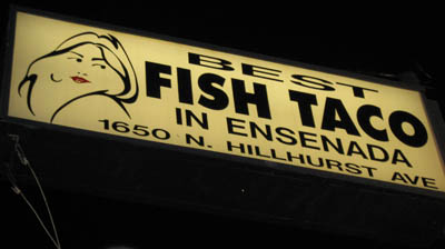 the best fish taco in ensenada